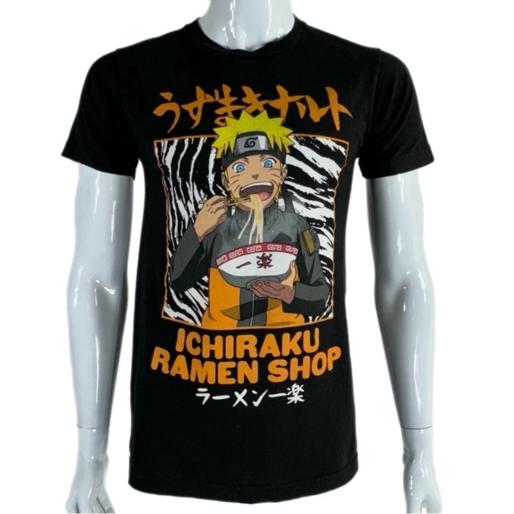 Naruto Shippuden Mens' Anime Shirt Ichiraku Ramen Shop size S